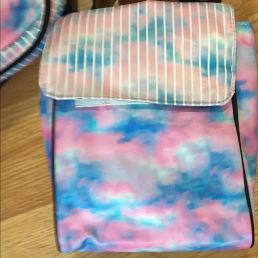 Betsey Johnson Backpack Lunch Bag Set NWT